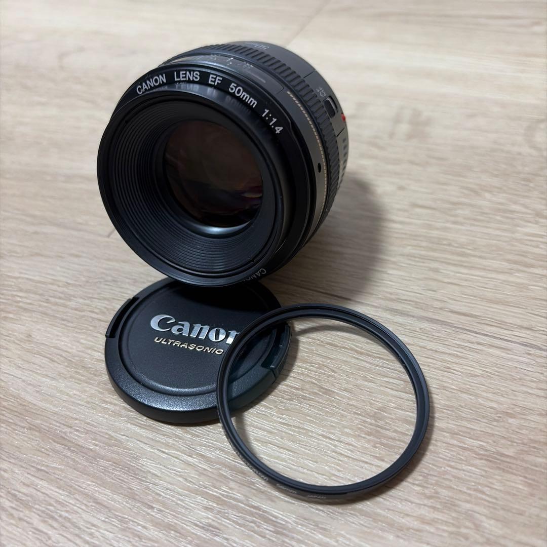 美品Canon EF 50mm f/1.4 レンズ