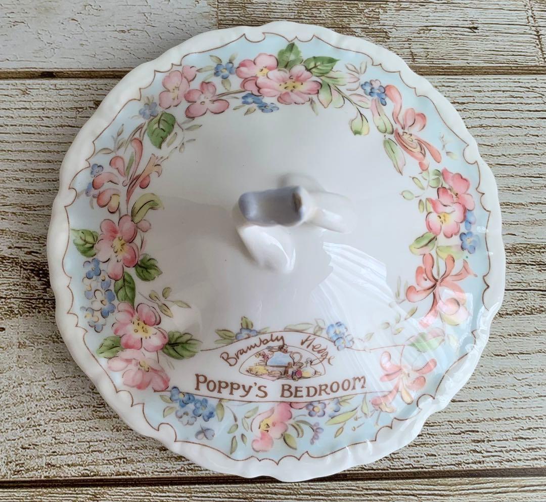 ポピーズベッドルーム パウダーボウル ブランブリーヘッジ トリンケットボックス