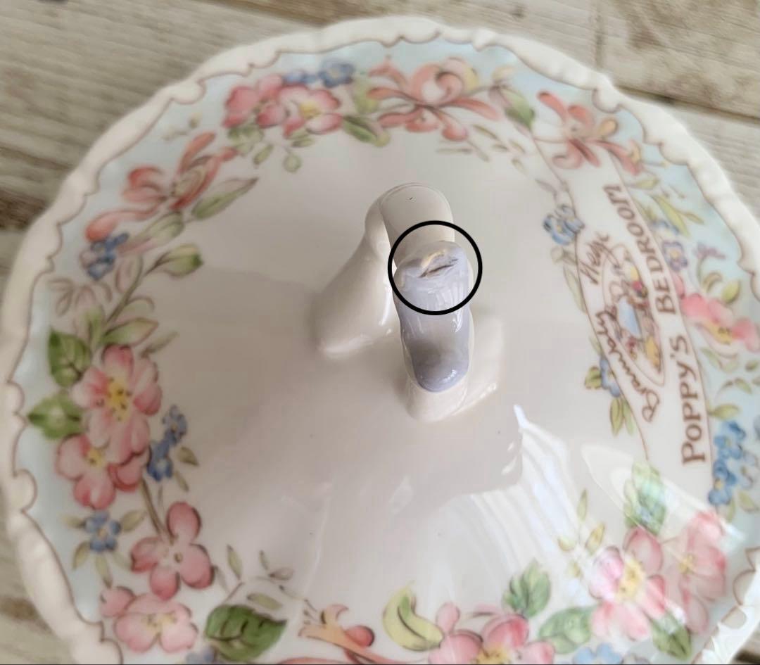 ポピーズベッドルーム パウダーボウル ブランブリーヘッジ トリンケットボックス