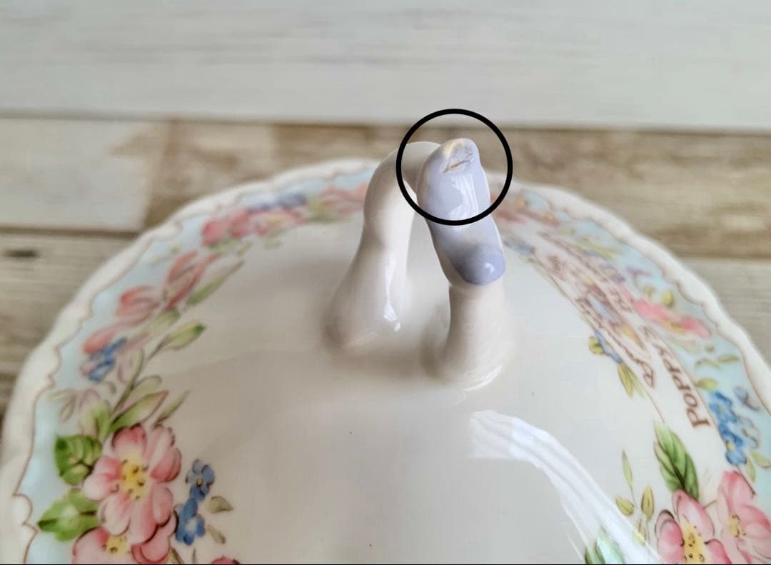 ポピーズベッドルーム パウダーボウル ブランブリーヘッジ トリンケットボックス