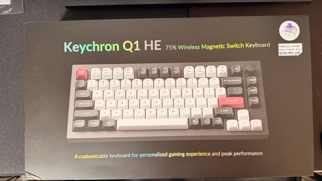 おまけ付き Keychron Q1 HE JIS 　ラピトリ　q1he