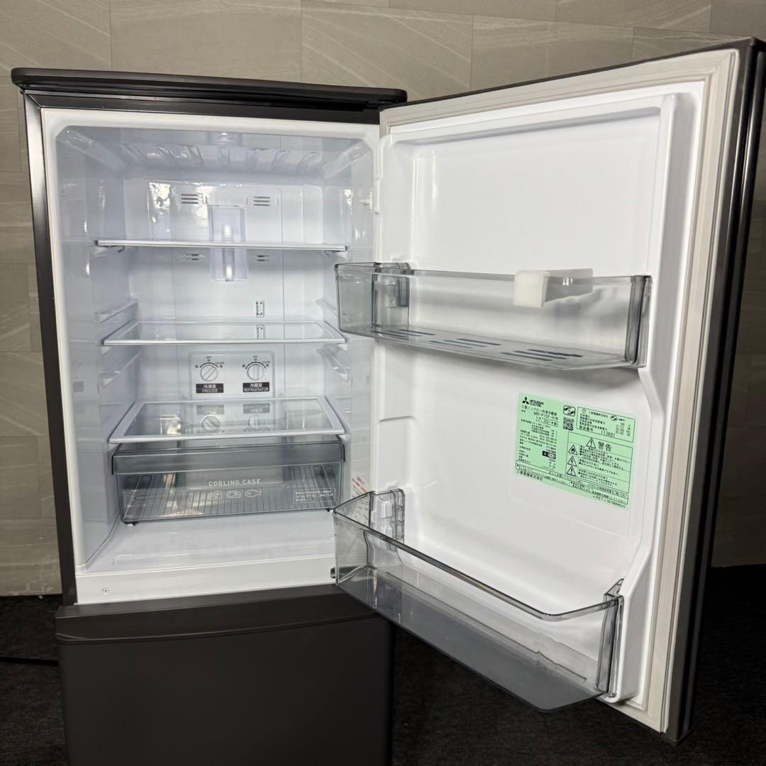 三菱 冷蔵庫 146L 小型 一人暮らし 高年式 2021年製 格安 d5196