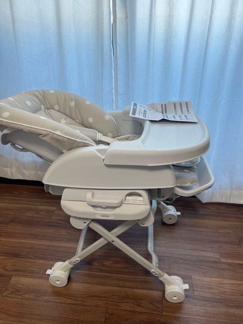 【ほぼ新品】KATOJI カトージハイローラックハイローチェア ピッコロ