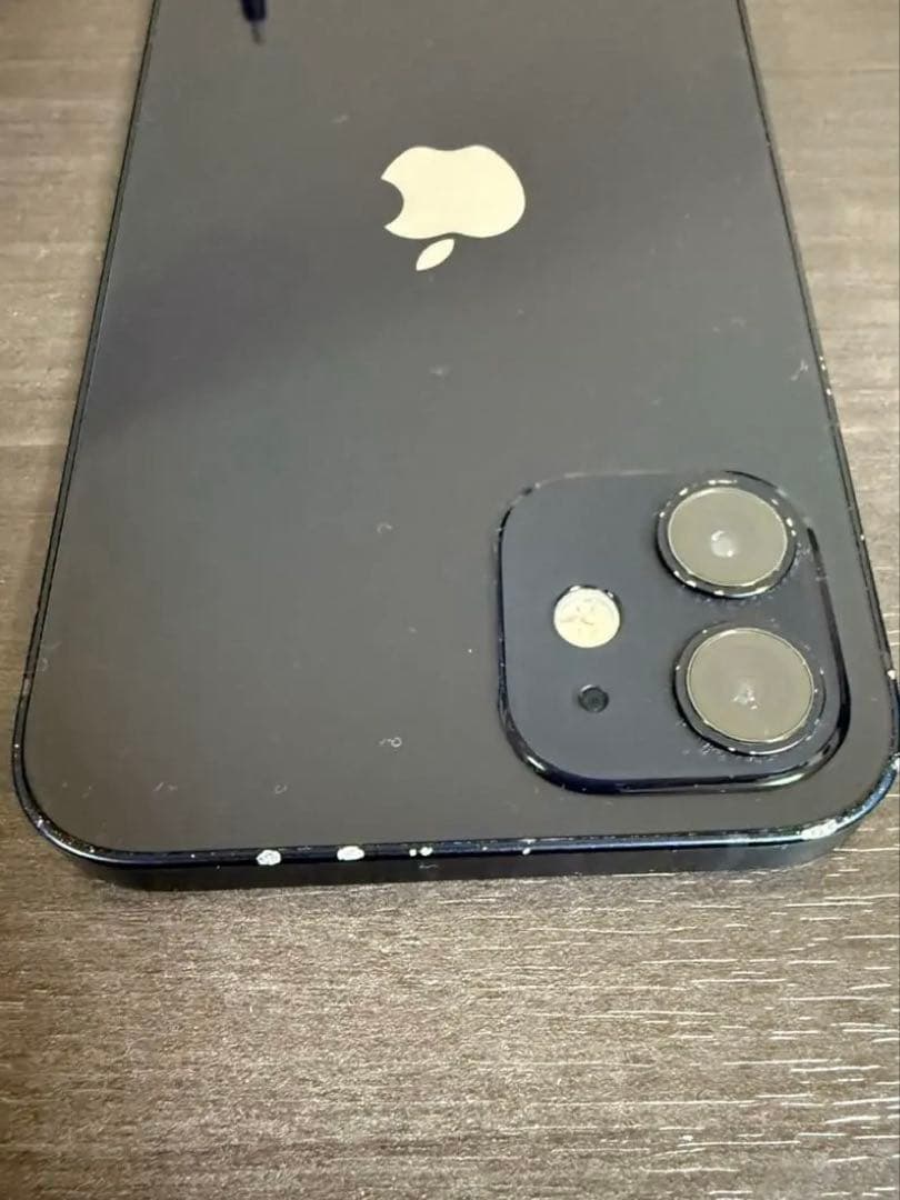 iPhone12ブラック128GB 箱付き 初期化済み SIMロック解除済み