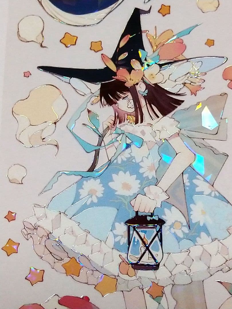 のこり１✩J830＃小萝莉(贝壳光)田小宝的星空切り売り海外人物マステ女の子