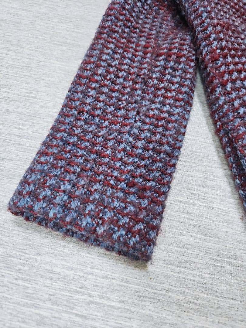 【タカミー】A.P.C アーペーセー ジャガードロングコート ツイード