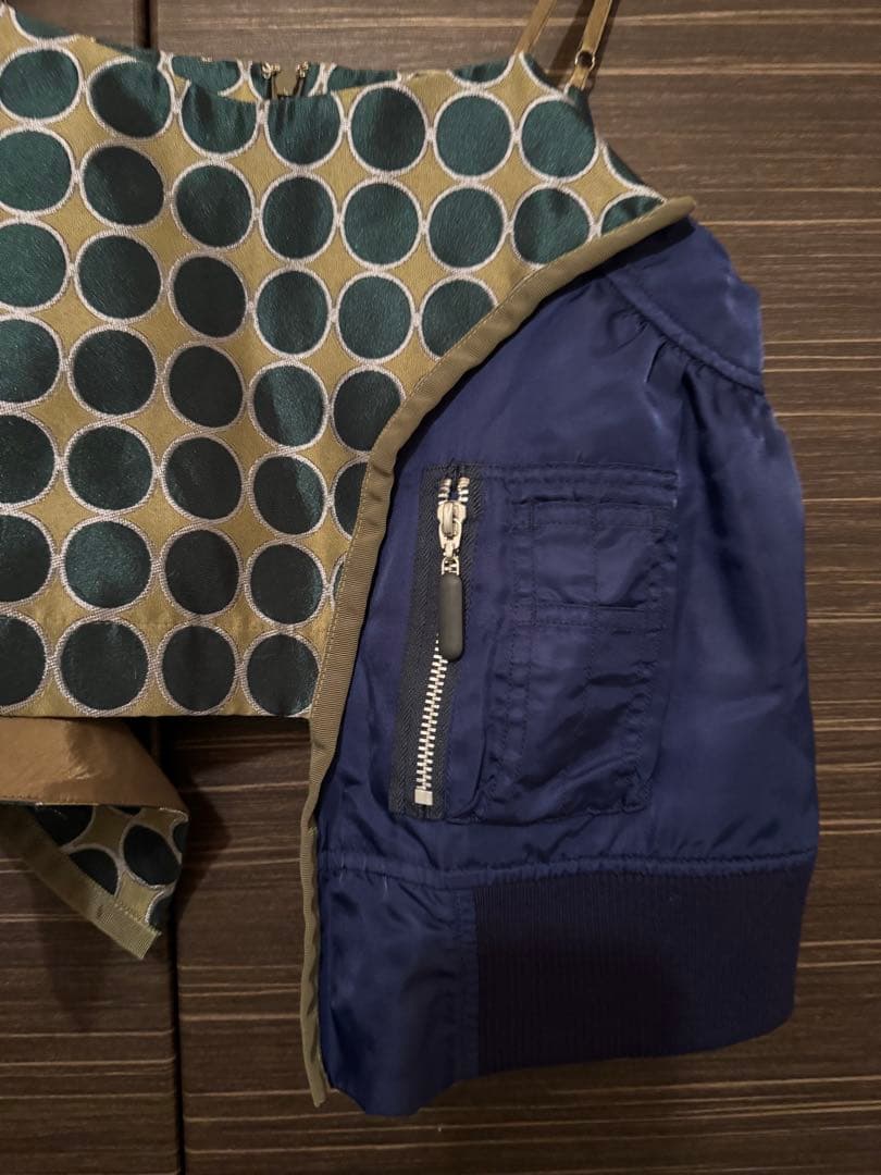 UN3D. ドット柄キャミソール