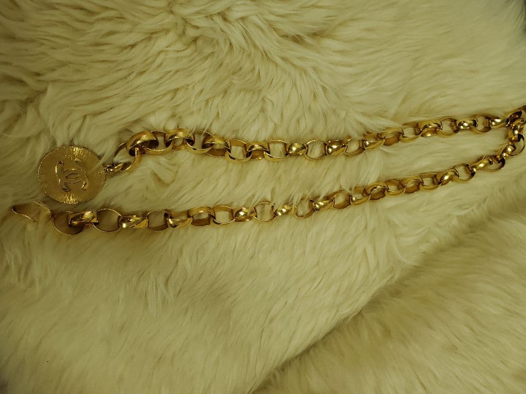 CHANEL シャネルゴールドチェーンベルト