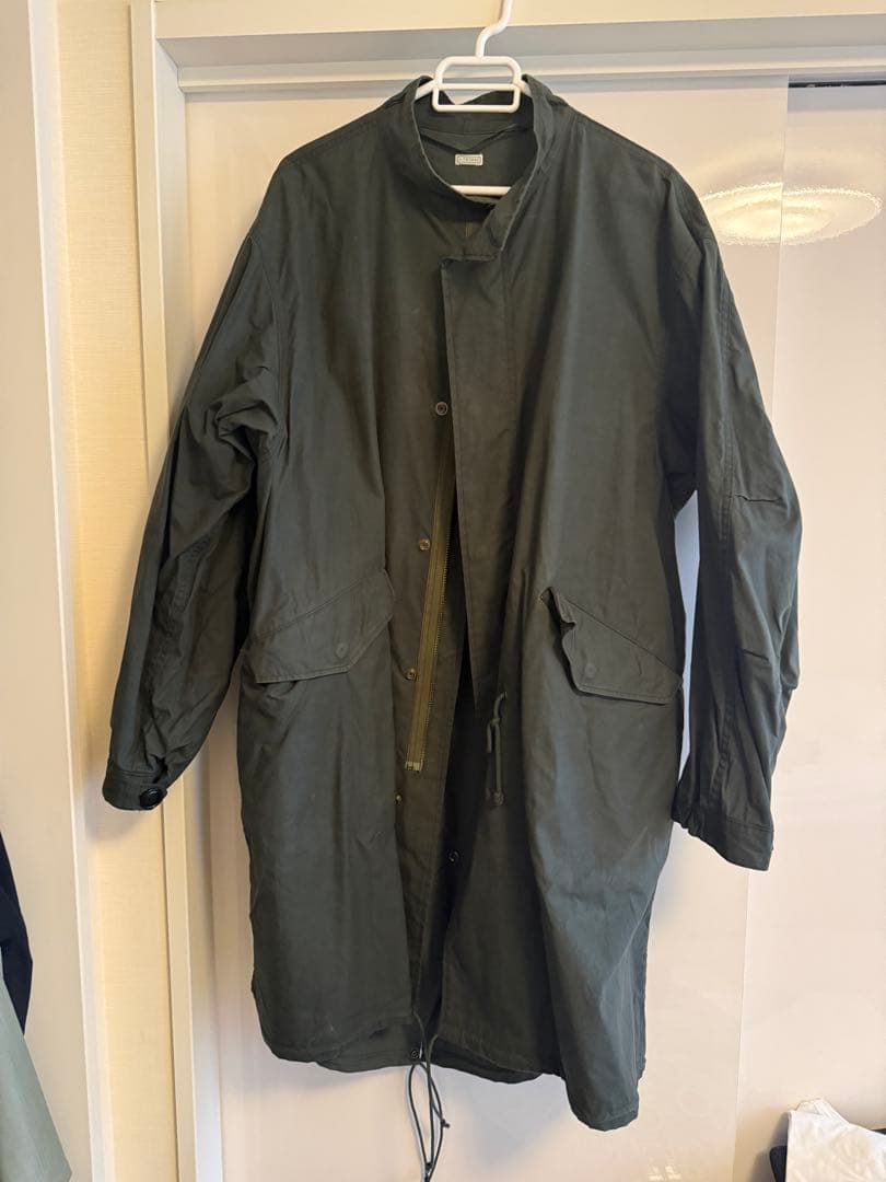 アプレッセ　a.presseモッズコート サイズ2 ダークグリーン　新品同様