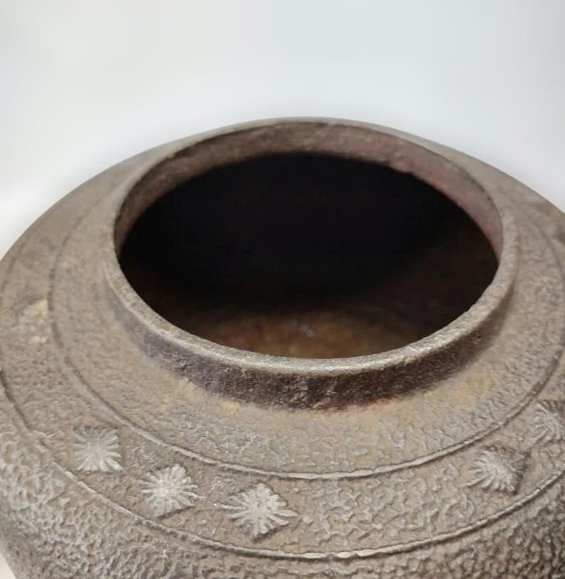 茶道具 鉄瓶 風炉釜 鉄釜 鋳物 骨董品 古美術 鉄 真鍮
