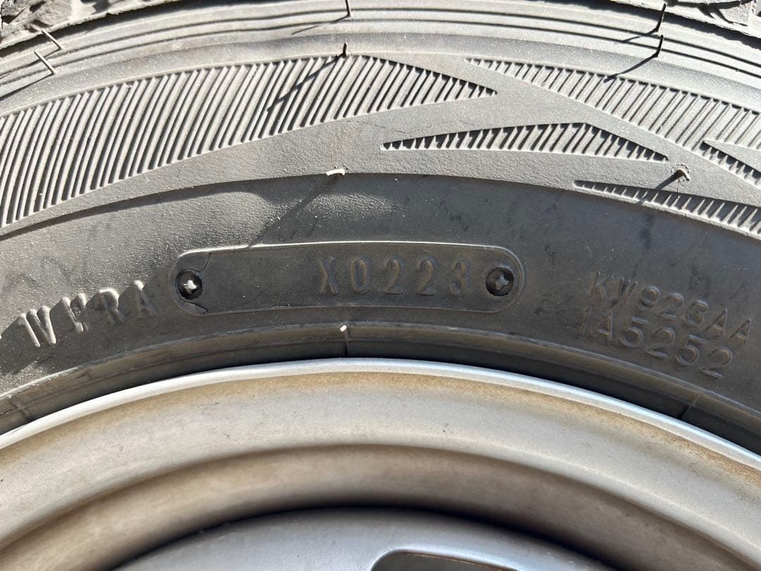 DUNLOP ウィンターマックス 12インチの冬用タイヤセット