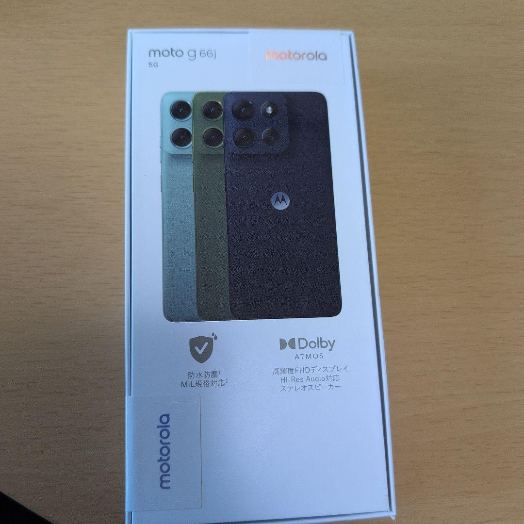 moto g 66j 5G 128GB ディープグリーン