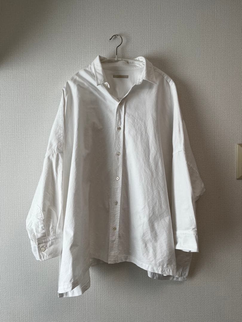 Plage OX Poncho シャツ　ホワイト