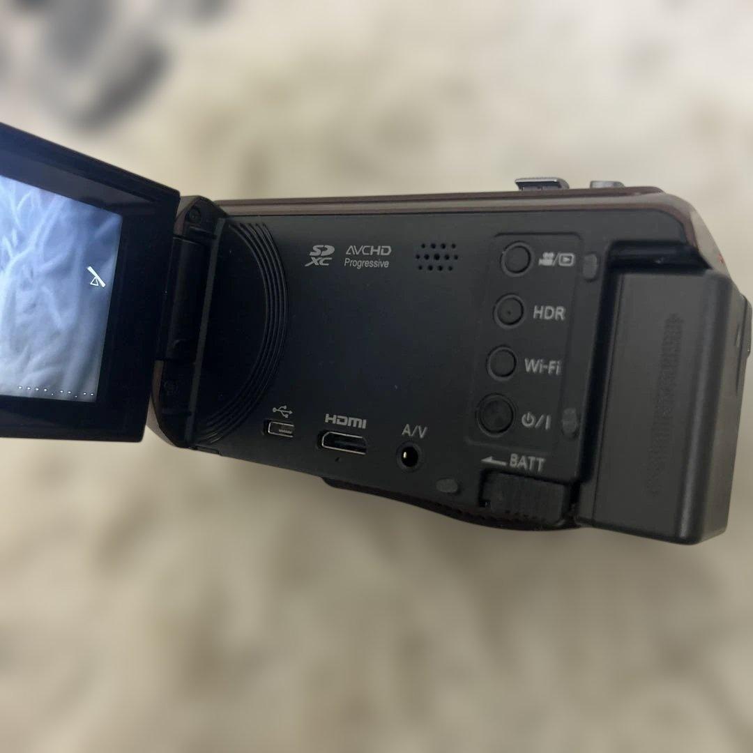 【未使用級】Panasonic HC-W585M ブラウン　付属品完備