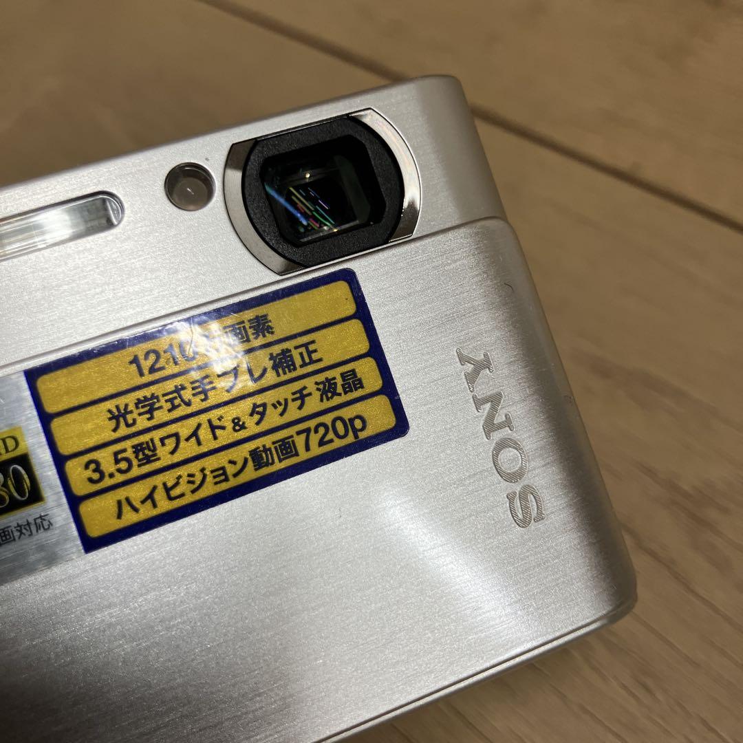 SONY Cyber-shot DSC-T900 コンデジ デジカメ シルバー