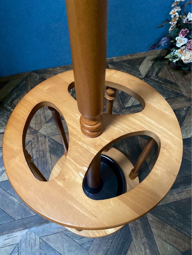 木製 傘立て ポールハンガー インテリア カントリー 玄関 ハンガーラック