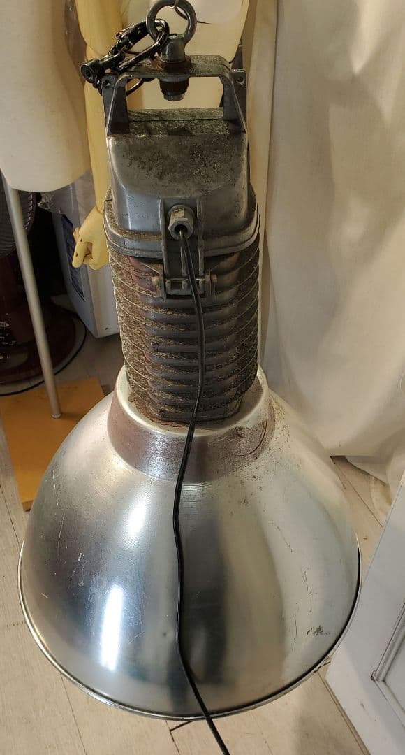 フィリップス　インダストリアル　ヴィンテージ　ランプ　アンティーク照明