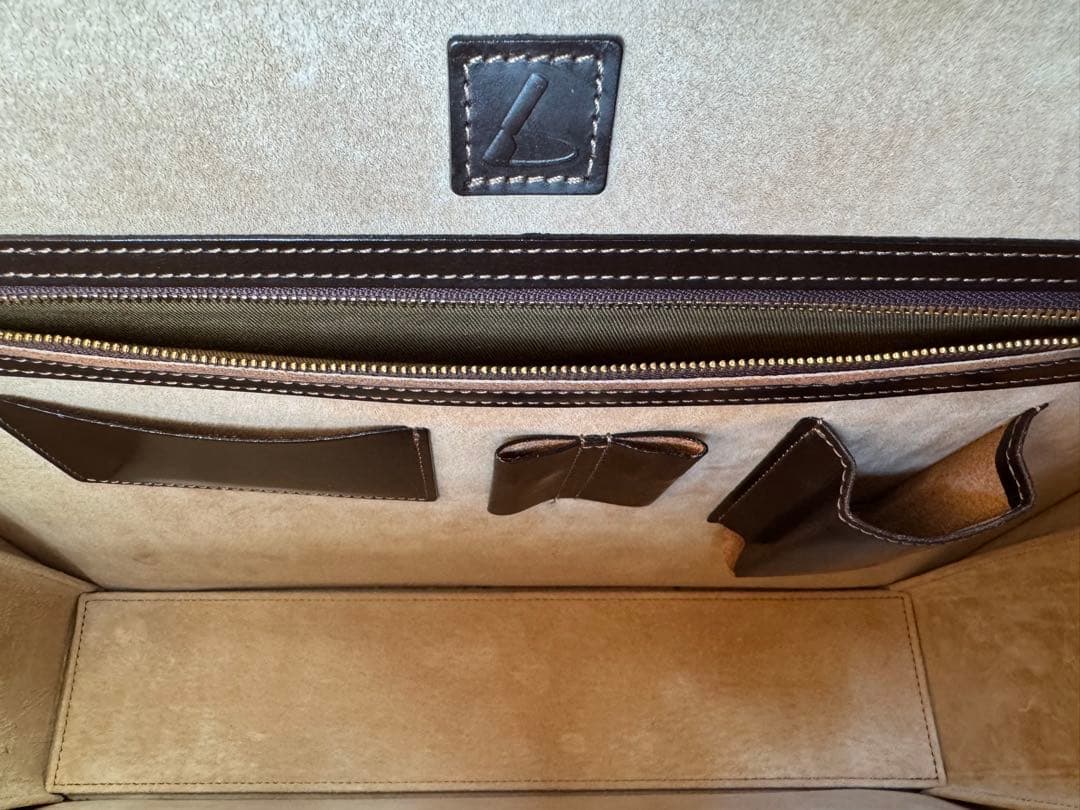 【コニタン様用】廃盤　土屋鞄　細マチ　ダレスバッグ