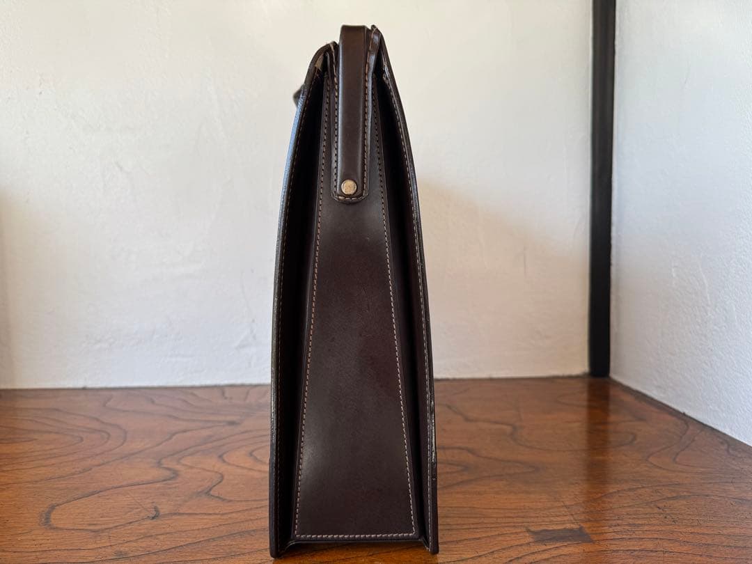 【コニタン様用】廃盤　土屋鞄　細マチ　ダレスバッグ