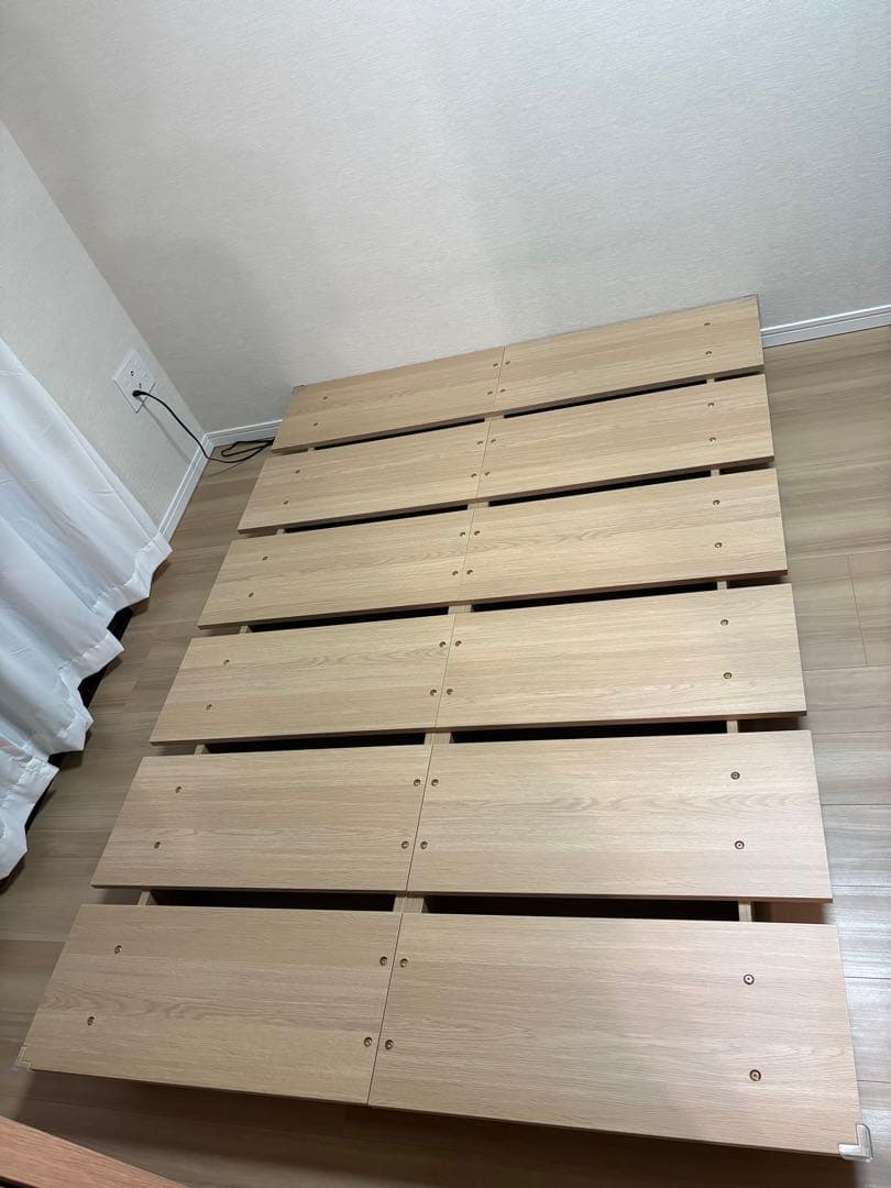 セット売り　ステージベッド コンセント付き『TUULIE トゥーリエ』ナチュラル