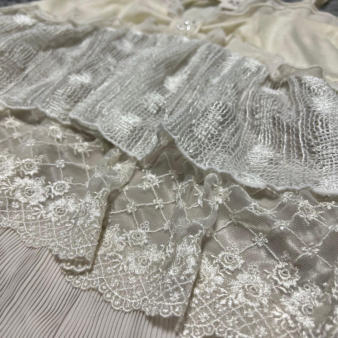 新品未使用　axes femme リボンフリルキャミソール　バレエコア　姫ギャル