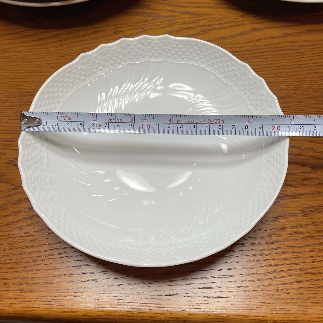 リチャードジノリ　ベッキオホワイト　ベッキオレバント ディナープレート 9枚