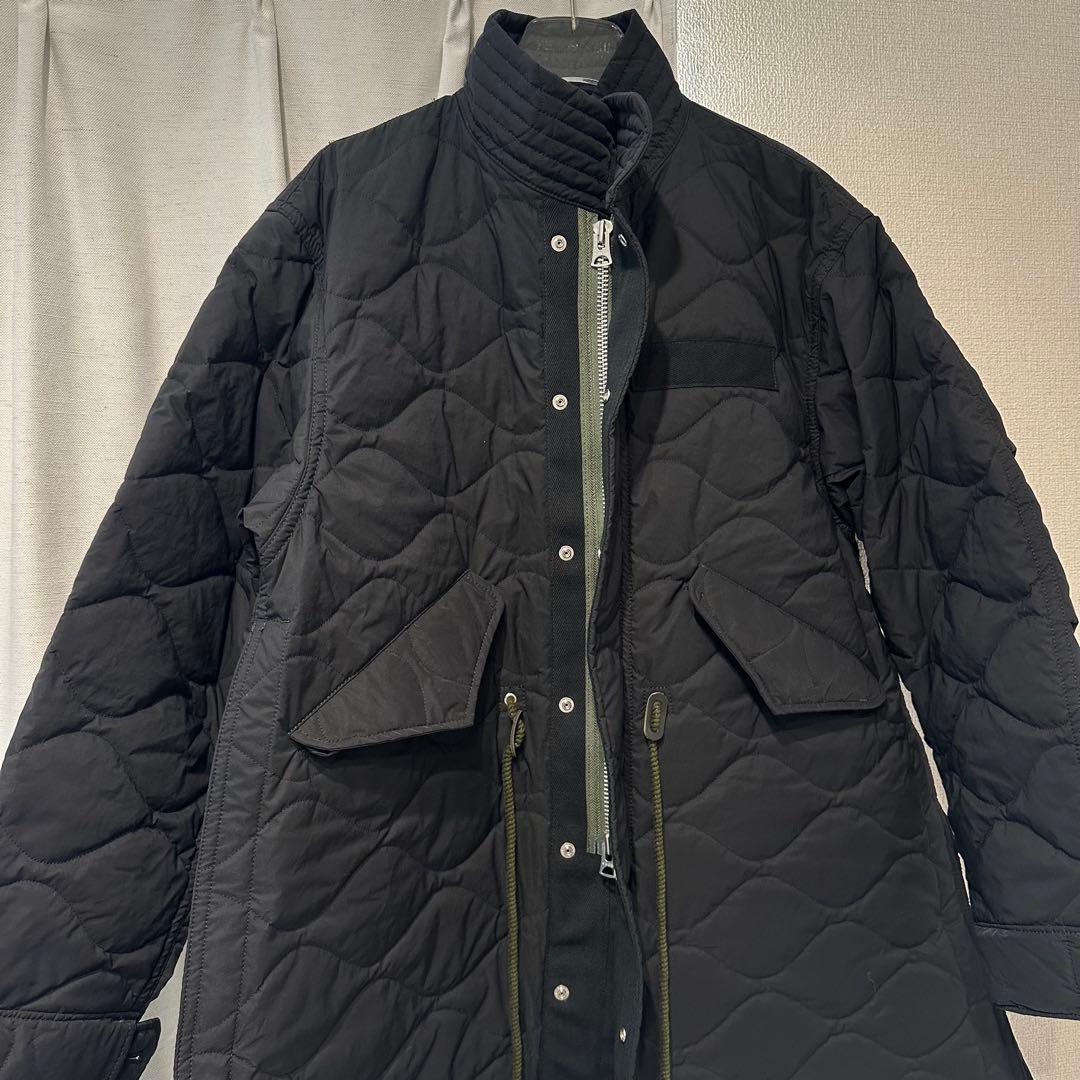 Sacai 22AW Quilted Coat キルティング ロングコート