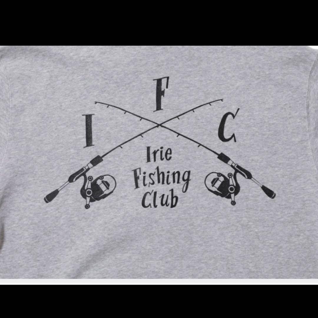 Irie Fishing Club ジップアップパーカー　グレー