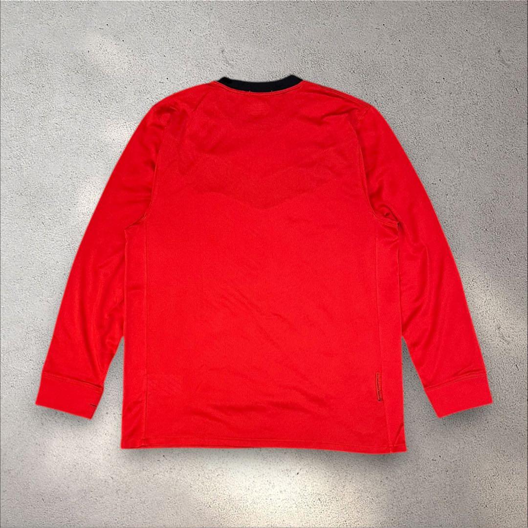 希少 マンチェスターユナイテッド 09/10 ホーム長袖 黄金期 AIG胸ロゴ