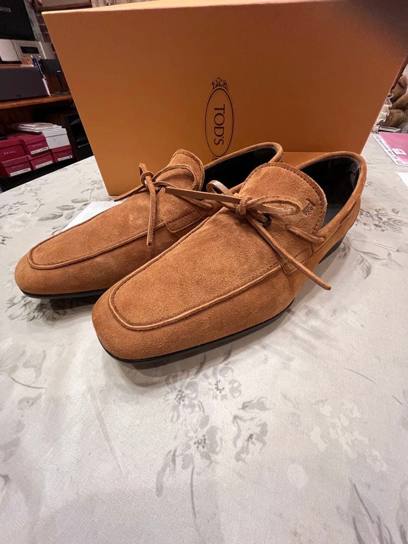 TOD’S トッズ　メンズ　スウェード　7