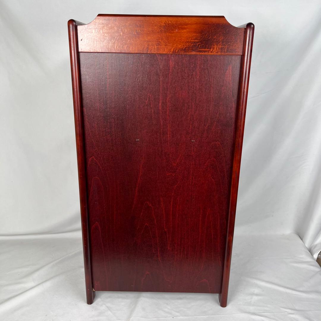 オールドカリモク　アンティーク調　3段キャビネット　カリモク家具　サイドラック