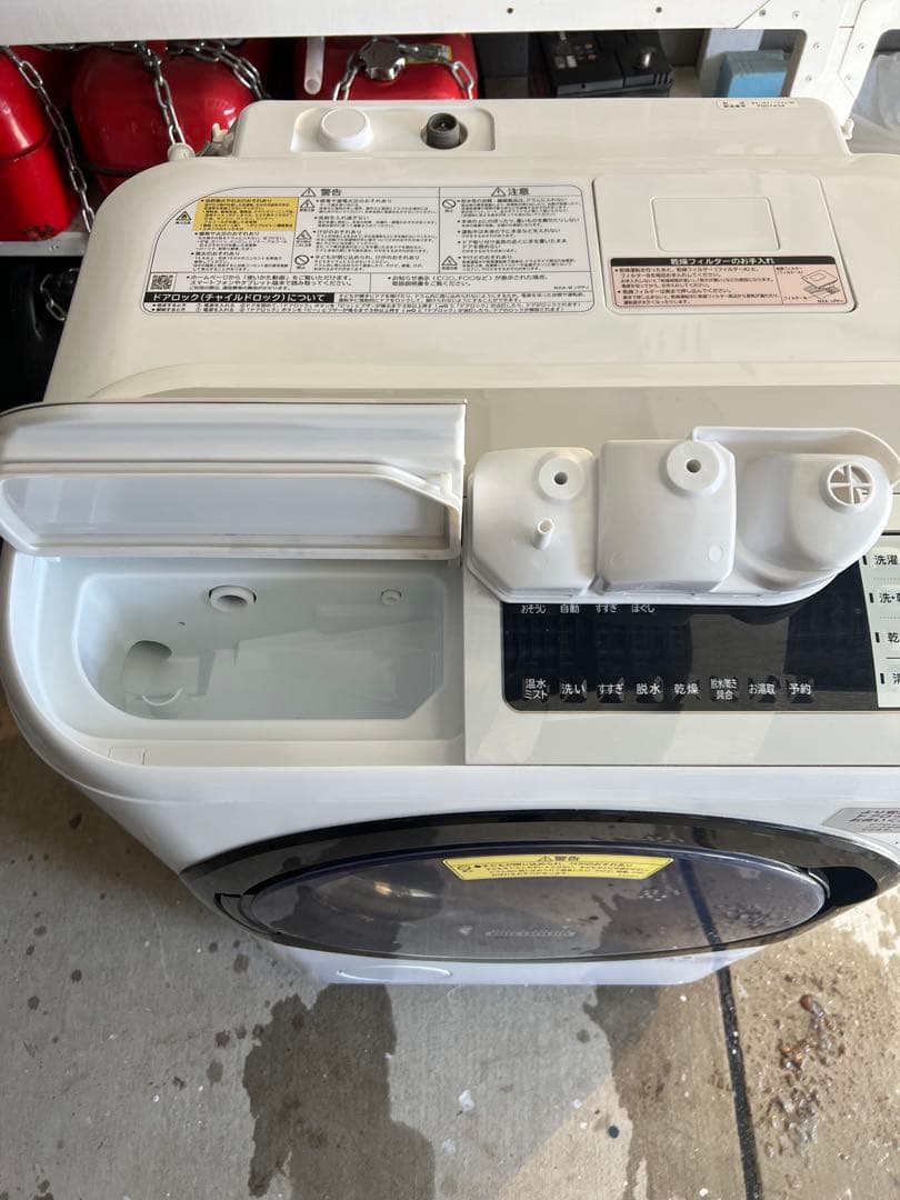 日立 11kg ドラム式洗濯機【BD-NV110AL】説明書付き