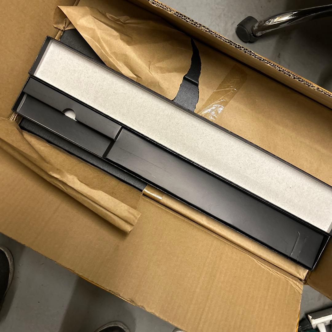 01567 包丁　剣型切付　尺三　鏡面仕上げ　切味抜群　箱付　未使用品