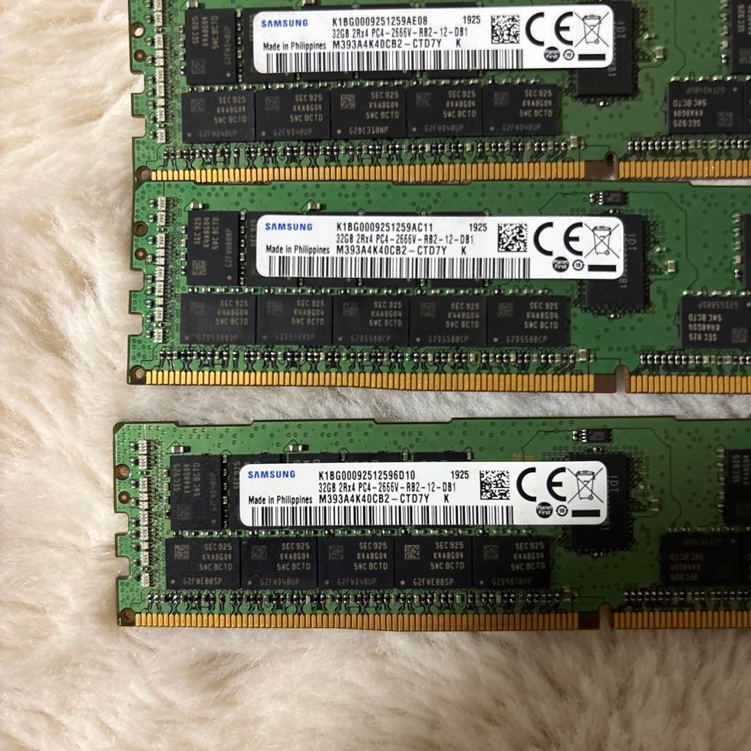 もふもふ 專用Samsung DDR4 32GB メモリ 6枚セット