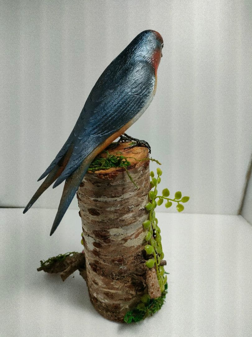 リュウキュウツバメ　バードカービング