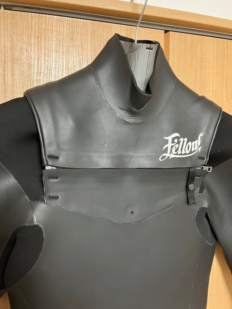 最終値下　Fellow ウェットスーツ セミドライ　5/3 ブラック　M