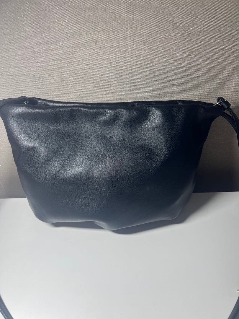 m*c様 ruseet レザー巾着4WAYショルダーバッグ 黒