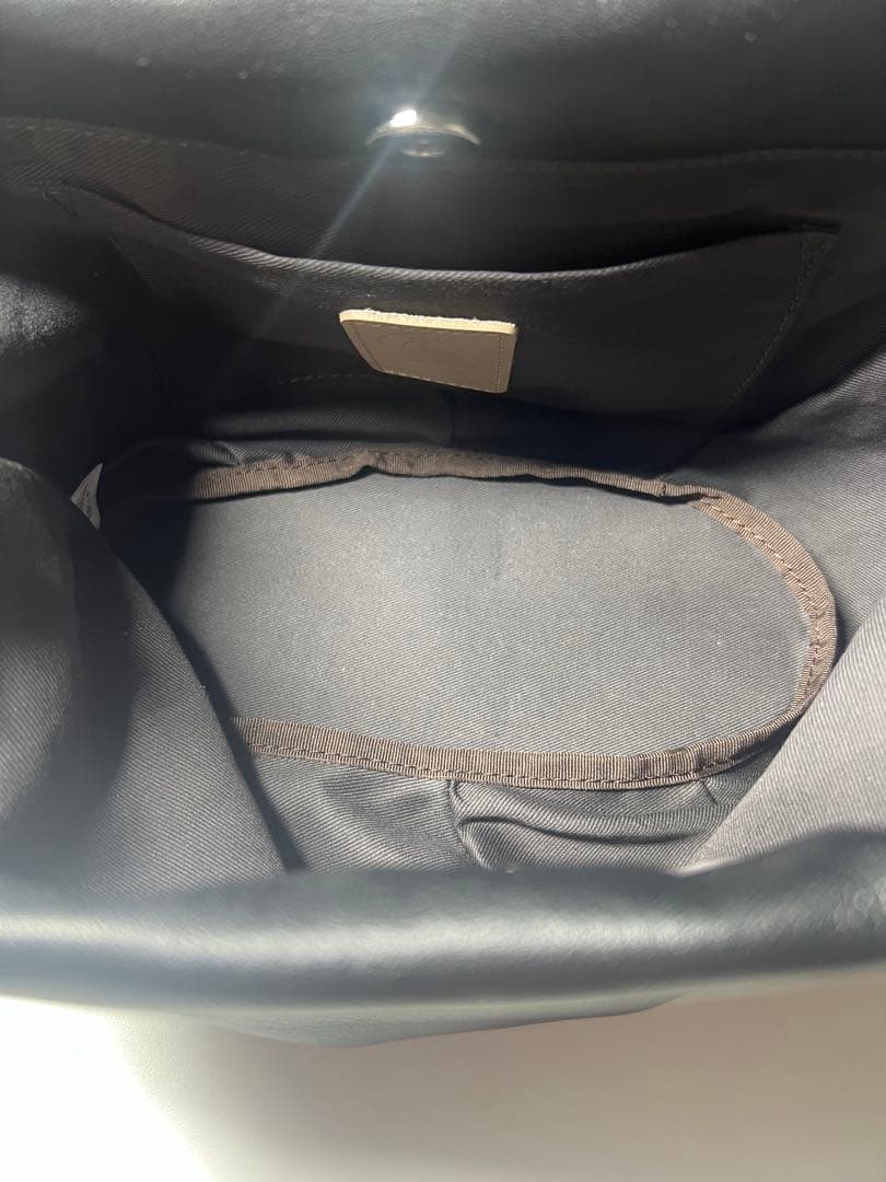 m*c様 ruseet レザー巾着4WAYショルダーバッグ 黒