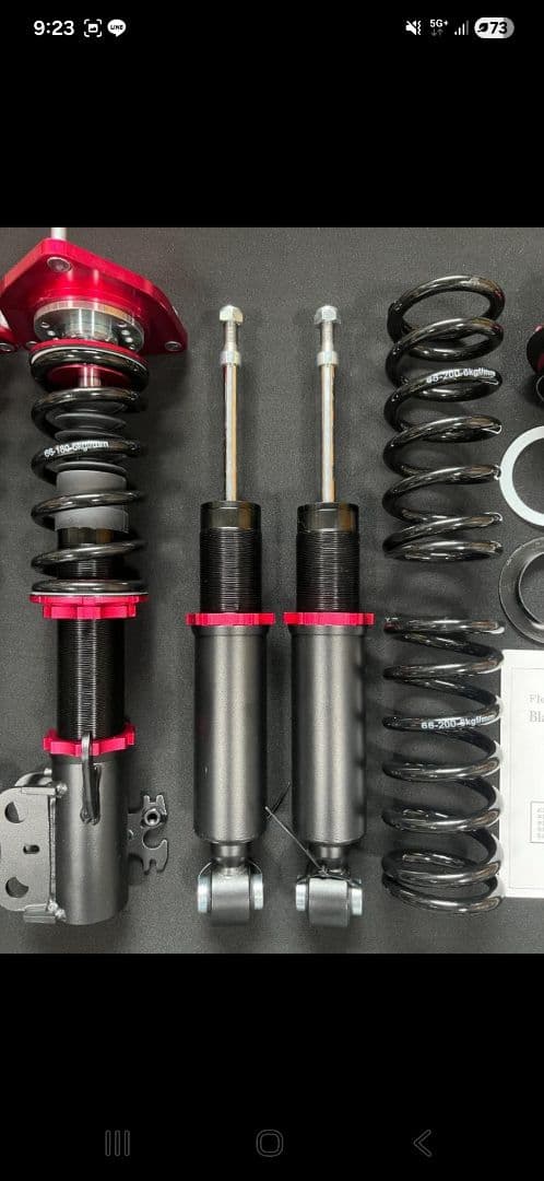 3本新品☆50 プリウス ZVW51 減衰力36段調整式 フルタップ車高調