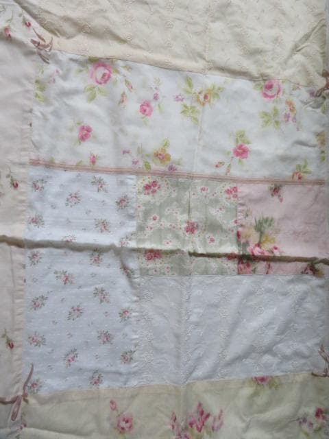 タイムセール7月26日値下 イマン パッチワーク キルト ふさ付き