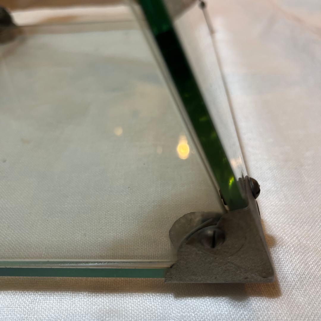 希少サイズ！美品　アンティーク　レトロ　ガラスショーケース　ディスプレイ　什器