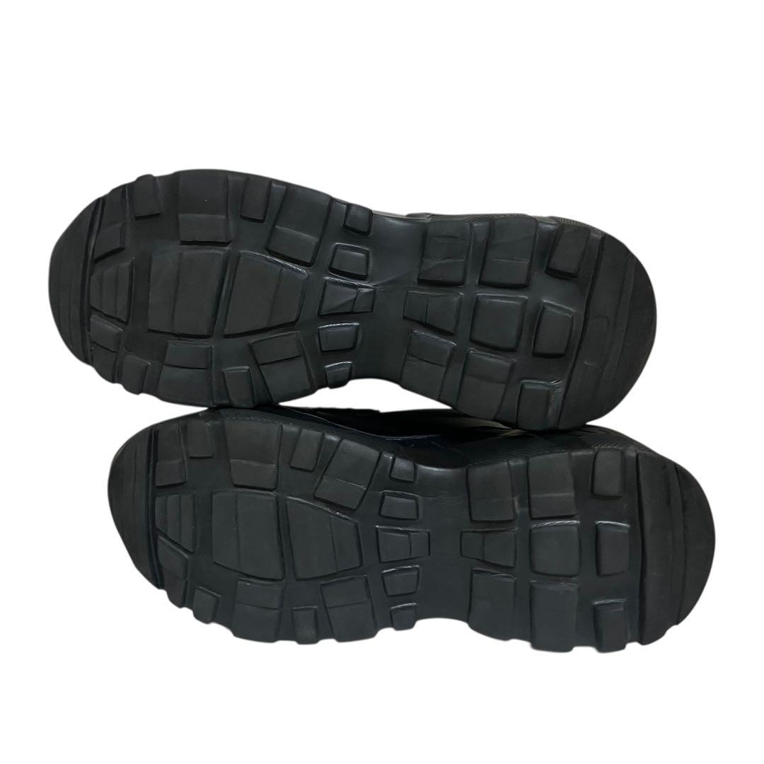 アキコアオキ Gravity 厚底 ローファー レザー 黒 23cm Y2K