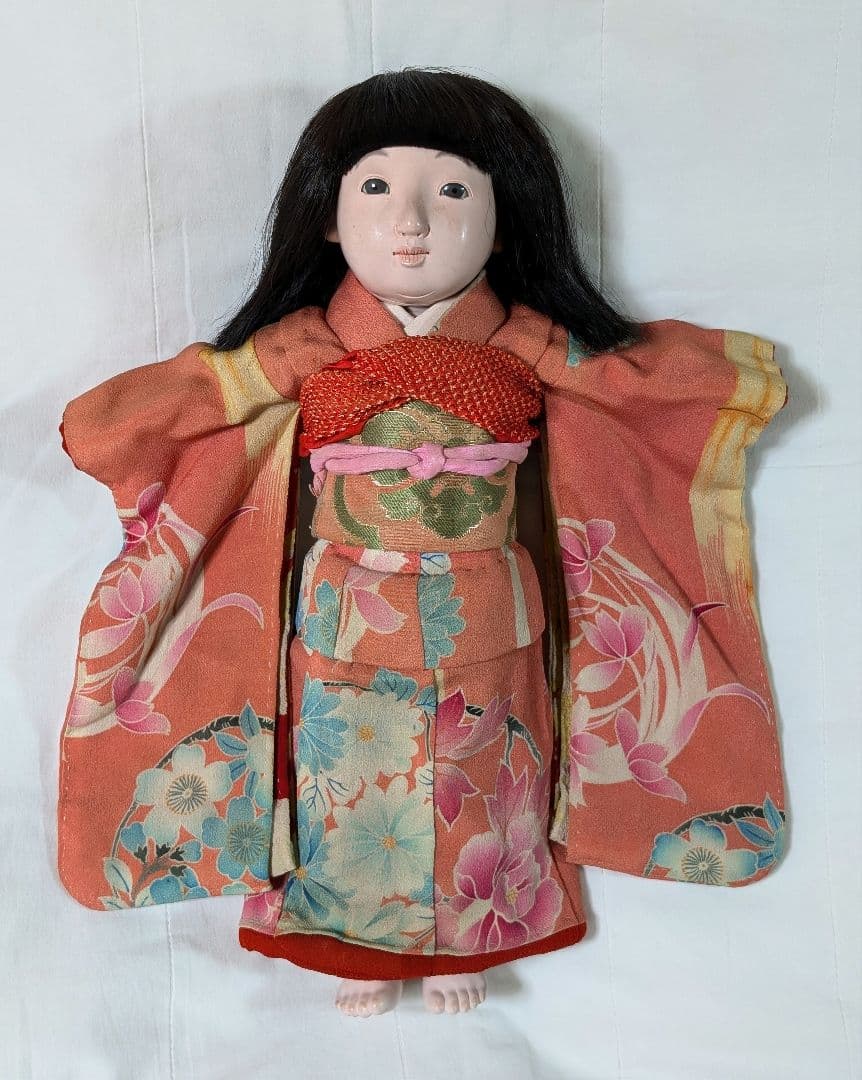 市松人形　小柄な優しいお顔の可愛いお嬢様　身長36.5cm