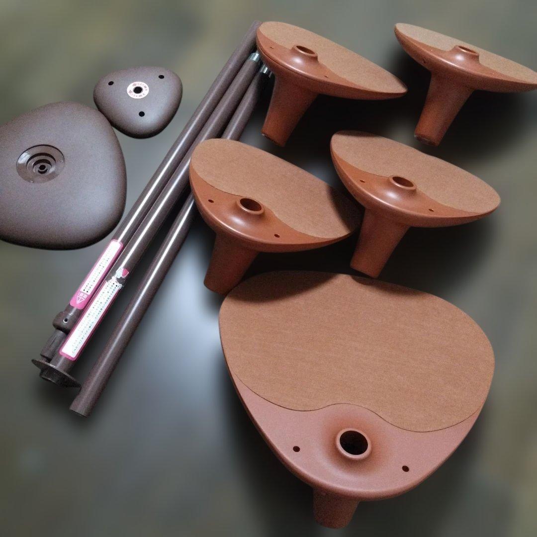 OPPOキャットタワー キャットフォレスト ５段ブラウン