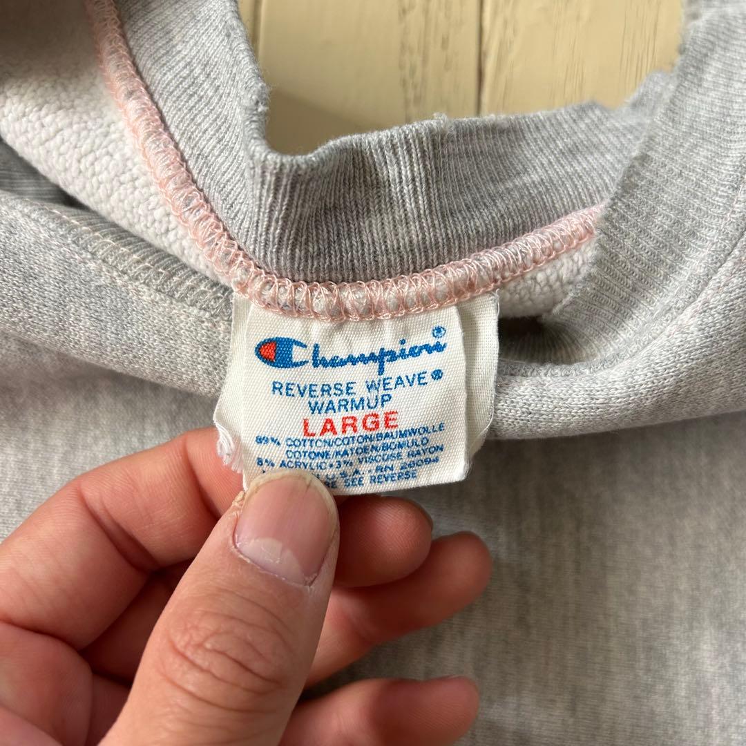 希少 袖目無し Champion リバースウィーブ 80s トリコタグ USA製
