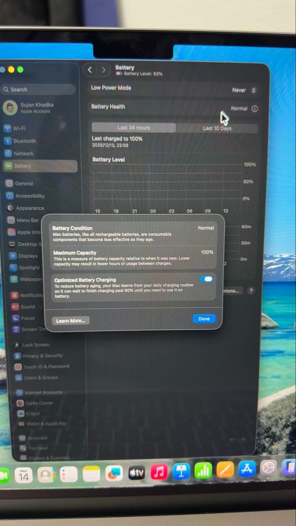 15インチMacBook Air M4チップ 16GB 256GB スターライト