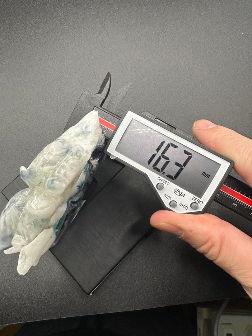 エンジェルフローライト九尾　置物