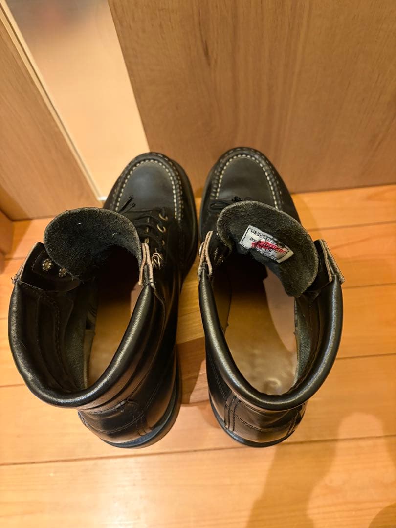 キムタク90s 羽タグREDWING8133 8E美品スーパーソールさんタク