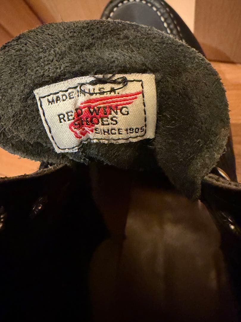 キムタク90s 羽タグREDWING8133 8E美品スーパーソールさんタク