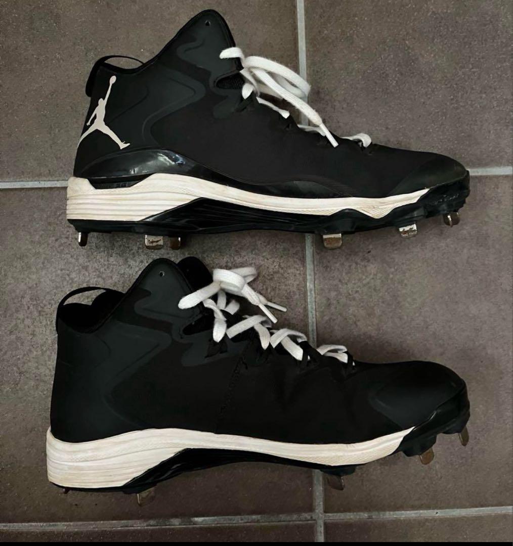 Jordan 黒 スパイク31cm